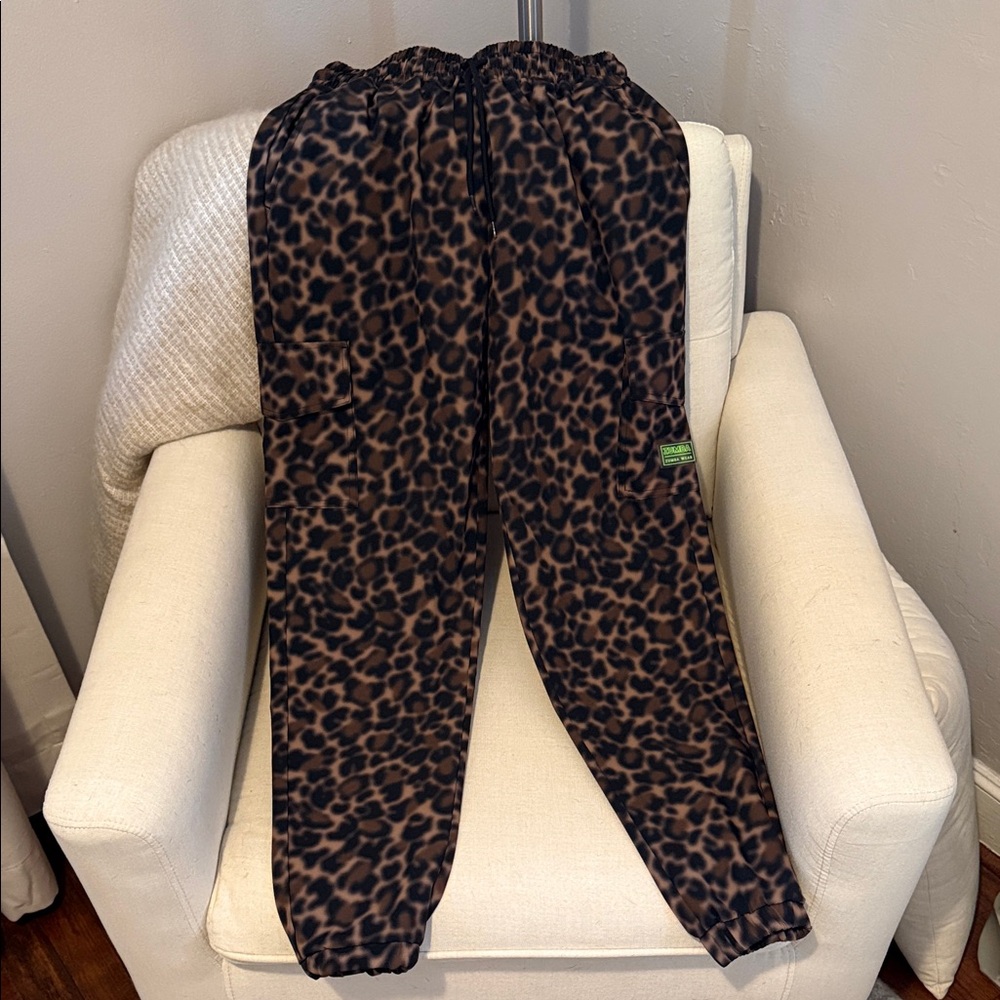 Zumba Fitness Leopard Print Joggers